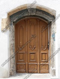 Photo Texture of Wooden Double Door 0003